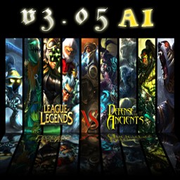 英雄爭霸DotAvsLOL 3.05 AI正式版