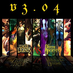 英雄爭霸DotAvsLOL 3.04正式版