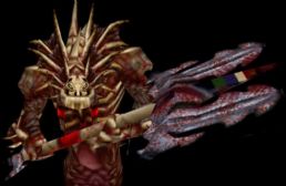 喪尸娜迦大魚(yú) 模型