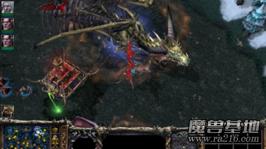 冰冠 - 死亡之翼辛德拉戈薩和巫妖王幫助亡靈