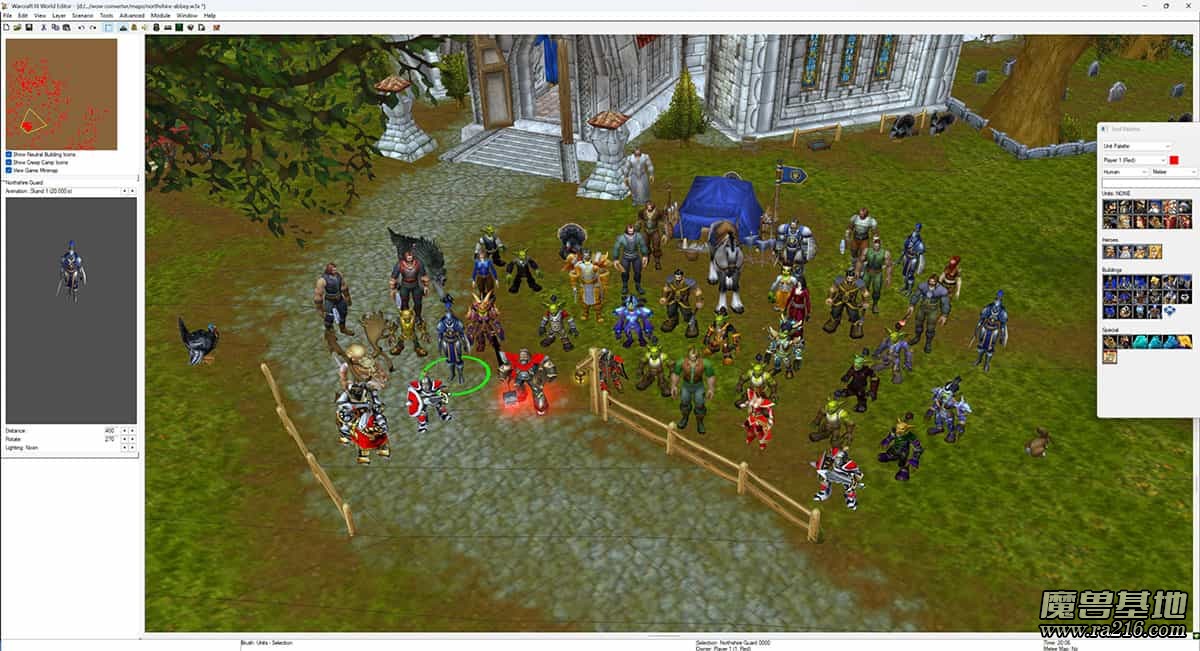 魔獸世界轉換器：將所有魔獸世界模型導出到魔獸爭霸3