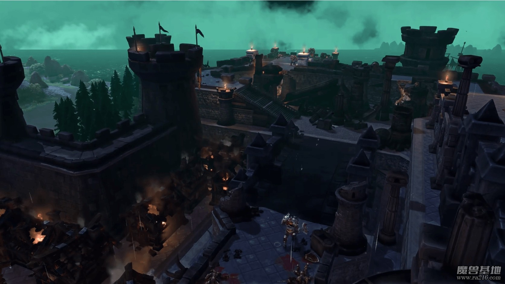 魔獸爭霸重制版戰役《二次大戰編年史-黑暗之潮》