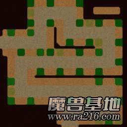 【皮蛋】TD塔防地圖電腦造塔AI示例